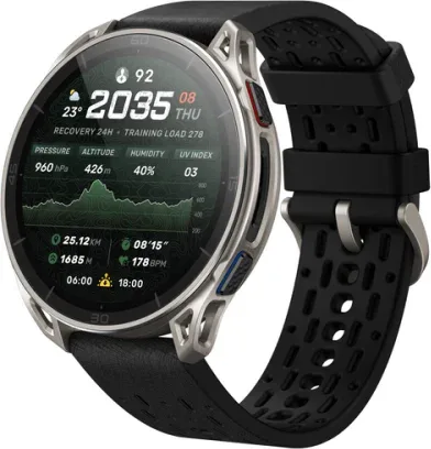 Amazfit Cheetah 2 Ultra 3,81 cm (1.5") AMOLED Digital 480 x 480 Pixeles Pantalla táctil Titanio WiFi GPS (satélite)