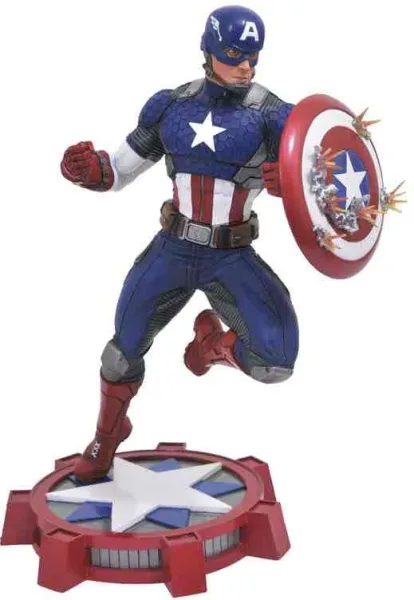 Figura diamond collection marvel avengers nuevo capitan america 25 cm marvel gallery now select toys