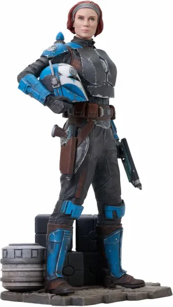 Figura diamond collection star wars the mandalorian milestones bo katan statue