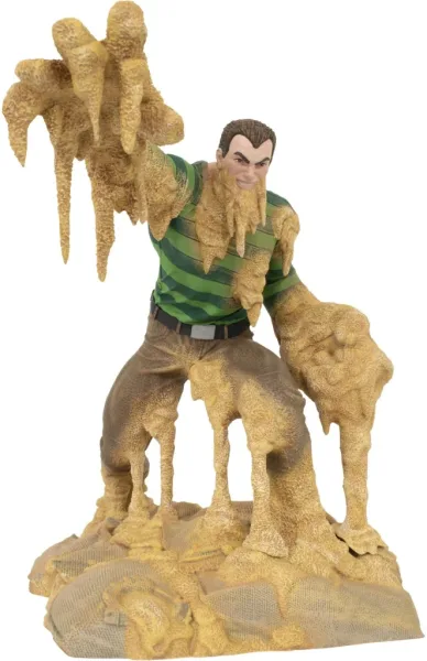 Figura diamond collection marvel comic gallery spiderman sandman