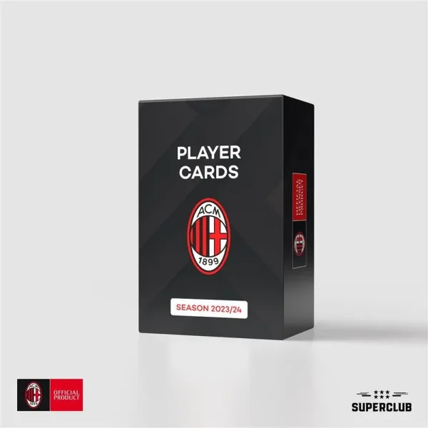 Juego de mesa superclub AC milan player cards 2023 - 24 ingles