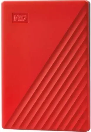 Disco Externo Western Digital My Passport 4TB/ 2.5"/ USB 3.2/ Rojo