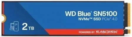 Disco SSD SanDisk WD Blue SN5100 2TB/ M.2 2280 PCIe Gen4/ Full Capacity