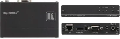 Kramer Electronics TP-580R Receptor AV Negro
