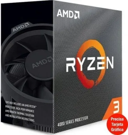 AMD RYZEN 3 4100 3.8GHz 4MB 4 CORE AM4 BOX+Disipad