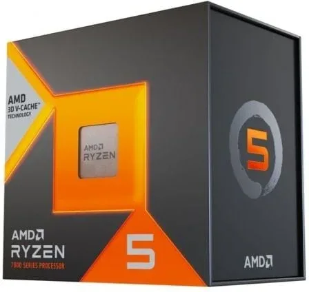 AMD RYZEN 5 7500X3D 4.5G 102M 6C AM5 BOX Sin Venti