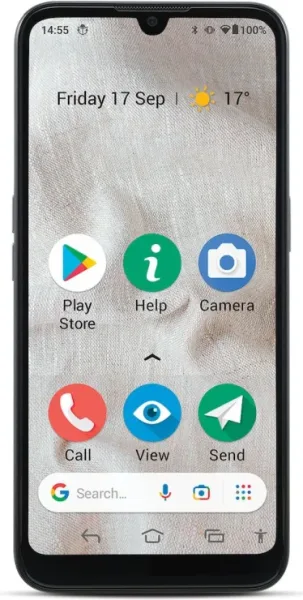Smartphone Doro 8100 6,1" 2GB 32GB Grafito 4G NFC