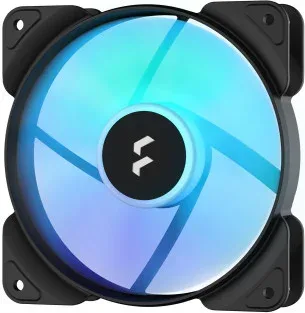Fractal Design Aspect 12 RGB PWM Carcasa del ordenador Ventilador 12 cm Negro 1 pieza(s)