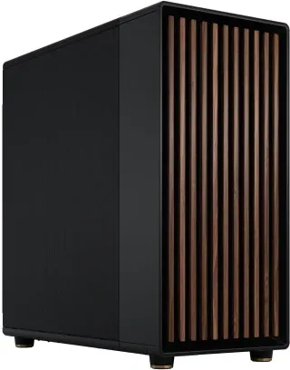 Fractal Design FD-C-NOR1X-01 carcasa de ordenador Midi Tower Negro, Carbón vegetal