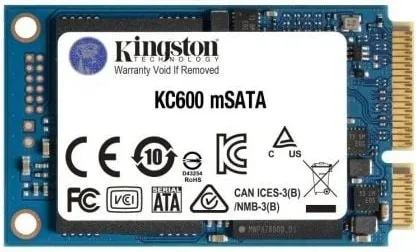 Disco SSD Kingston KC600 512GB/ mSATA/ Full Capacity