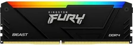 Memoria RAM Kingston FURY Beast RGB 16GB/ DDR4/ 3200MHz/ 1.35V/ CL16/ DIMM