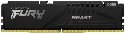 Memoria RAM Kingston FURY Beast 16GB/ DDR5/ 6000MHz/ 1.1V/ CL36/ DIMM