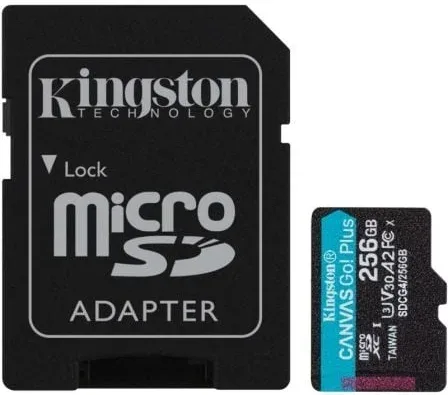 Kingston microSD Canvas Go! Plus 4 256GB 200 MB-s