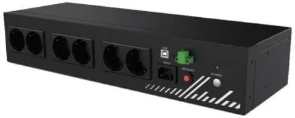 SAI Línea Interactiva Phasak Compact/ 800VA-480W/ 8 Salidas/ Formato Rack 2U