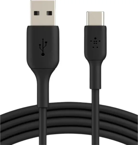 Cable USB tipo c a USB tipo a belkin 2m -  macho - macho -  negro
