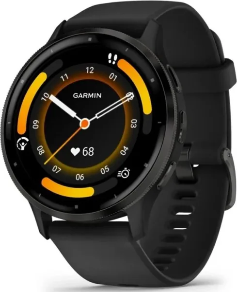 Garmin venu 3 - smartwatch premium con GPS - amoled - funciónes avanzadas de salud y forma física - más de 30 aplicaciónes deportivas - 14 días de autónomía - negro