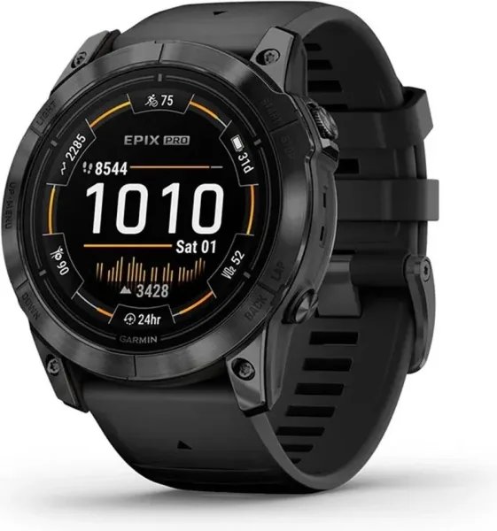 Reloj deportivo garmin epix pro (gen 2) amoled 1.4 pulgadas GPS 32gb gris negro