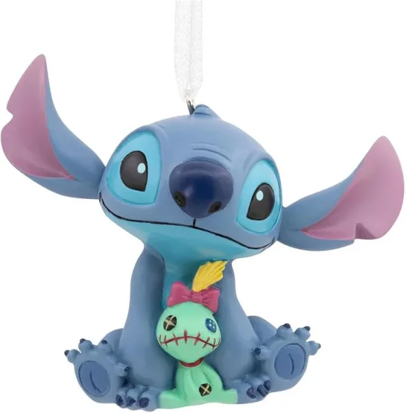 Figura decorativa disney stitch con peluche