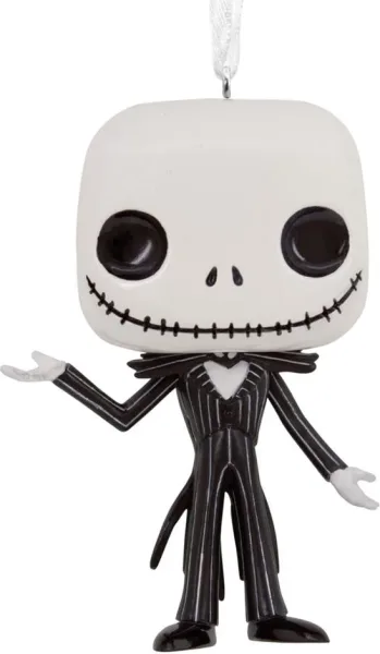 Adorno de navidad funko jack figura de resina