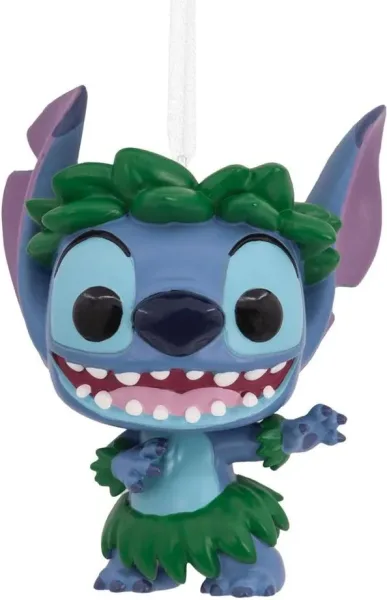 Adorno de navidad funko disney stitch figura de resina