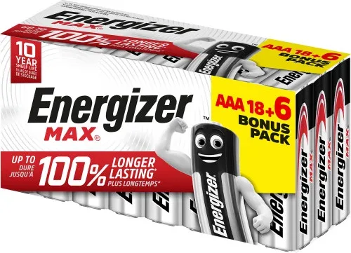 Pilas Alcalinas 1.5V AAA LR03 Pack 24