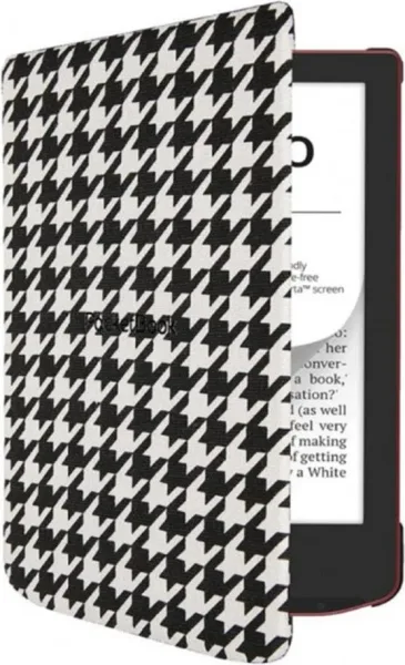 Pocketbook funda shell series verse + verse pro - patron blanco y negro