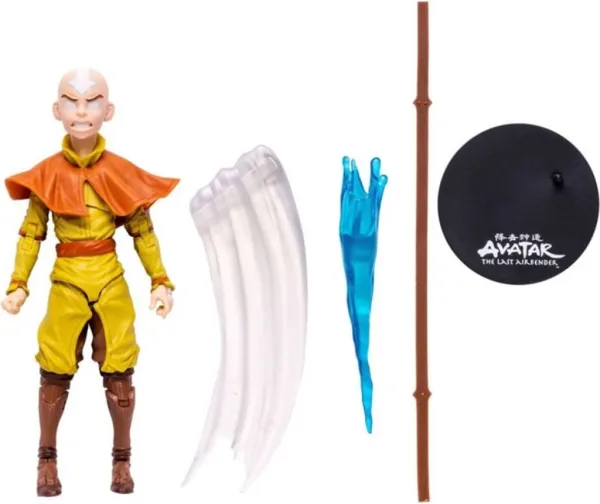 Figura mcfarlane toys avatar la leyenda de aang: aang estado avatar