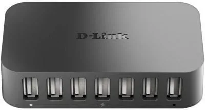 Hub USB 2.0 con Alimentación Externa D-Link DUB-H7/ 7xUSB