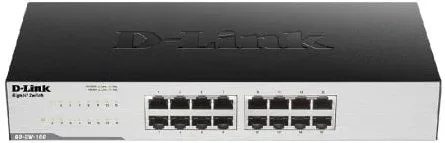 Switch 16 puertos 10 - 100 - 1000 go - sw - 16g d - link