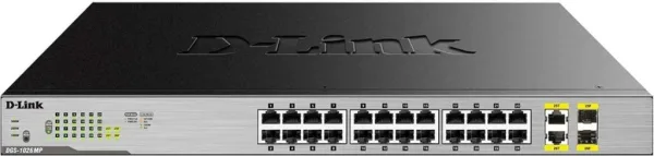 Switch D-Link DGS-1026MP 26 Puertos 10/100/1000 PoE/ SFP