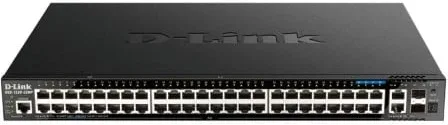 Switch Gestionable D-Link DGS-1520-52MP/E 52 Puertos/ RJ-45 2.5Gbps/ SFP/ PoE