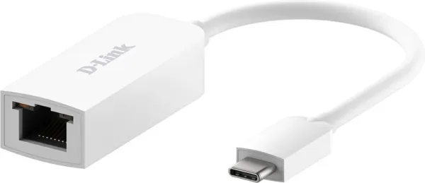 Adaptador d - link dub - e250 USB tipo c a gigabit ethernet 2.5g