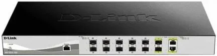 Switch Gestionable D-Link DXS-1210-12SC 10 Puertos SFP+/ 10G Ethernet 10/100/1000/ SFP
