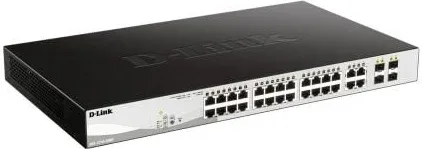 Switch D-Link Smart Plus DGS-1210-28MP 28 Puertos/ RJ-45 10/100/1000 PoE/ SFP