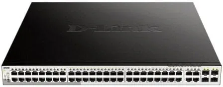 Switch Gestionable D-Link DGS-1210-52MP 52 Puertos/ RJ-45 10/100/1000 PoE/ SFP