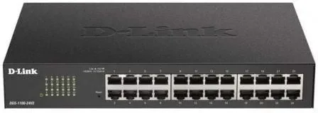 Switch Gestionable D-Link DGS-1100-24V2 24 Puertos/ RJ-45 Gigabit 10/100/1000