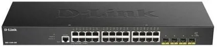 Switch Gestionado D-Link DGS-1250-28X 28 Puertos/ RJ-45 Gigabit 10/100/1000/ SFP