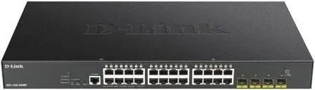 Switch Gestionado D-Link Smart DGS-1250-28XMP 28 Puertos/ RJ-45 10/100/1000 PoE/ SFP