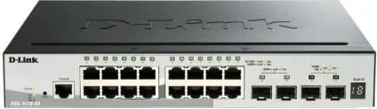 Switch D-Link DGS-1510-20 20 Puertos/ Gigabit 10/100/1000/ SFP