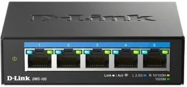 Switch D-Link DMS-105 5 Puertos/ RJ-45 10/100/1000