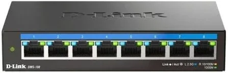 Switch D-Link DMS-108 8 Puertos/ RJ-45 10/100/1000/2.5 Gbps