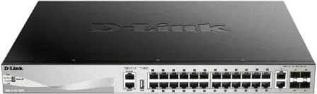 Switch Gestionable D-Link DGS-3130-30TS/E 26 Puertos/ RJ-45 10/100/1000/ SFP