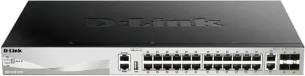 Switch Gestionable D-Link DGS-3130-30S/E 28 Puertos/ RJ-45 10/100/1000/ SFP