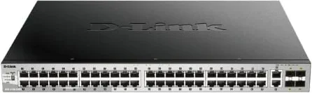 Switch Gestionable D-Link DGS-3130-54PS/E 50 Puertos/ RJ-45 10/100/1000/ SFP/ PoE