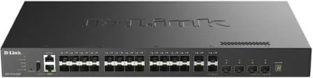 Switch Gestionable D-Link DXS-3410-32XY 2 Puertos/ RJ-45 10/100/1000/ SFP/ PoE