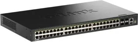 Switch Gestionable D-Link DGS-1530-52P/E 48 Puertos/ RJ-45 10/100/1000/ SFP/ PoE