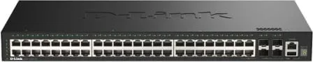 Switch Gestionable D-Link DGS-1530-52/E 48 Puertos/ RJ-45 10Gbps/ SFP/ PoE