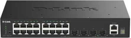 Switch Gestionable D-Link DGS-1530-20/E 16 Puertos/ RJ-45 10/100/1000