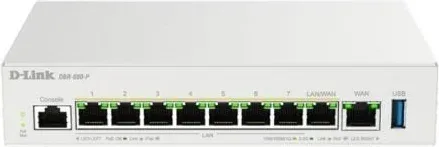 Router VPN/Firewall/Switch D-Link DBR-600-P/E/ 9 Puertos