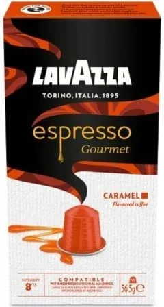 Cápsula Lavazza Espresso Gourmet Caramel para cafeteras Nespresso/ Caja de 10